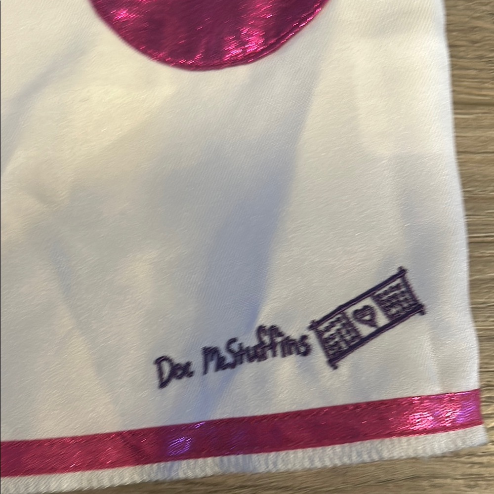 Disney Doc McStuffins 2T Girls Dr. Coat with Pink Accents - Picture 3 of 3